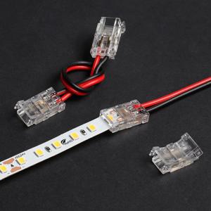 SMD LED 와이어 커넥터 스트립 간 무땜납 미니 버클 RGB 스트립 간 빠른 터미널 블록 무암구역 커넥터