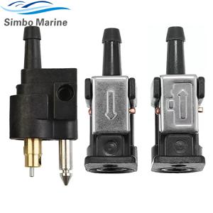야마하 보트 외부 엔진 연료 탱크 호스 파이프용 6mm 연료 라인 커넥터 파이프 조인트 6Y1-24305-06 6G1-24304-02 대체품