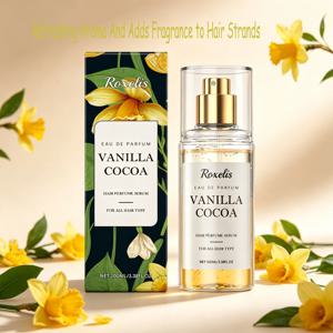 록셀리스 100ml 바닐라 코코아 헤어 프래그런스 스프레이 바디 프래그런스 스프레이는 상쾌한 향을 발산하고 모발에 향기를 더해줍니다.