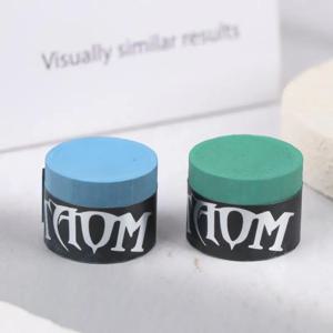 1개 미끄럼 방지 당구 초크, 큐 스틱 초크, 스누커용 보관함 포함, 간편한 파우더 당구 초크, 당구 용품