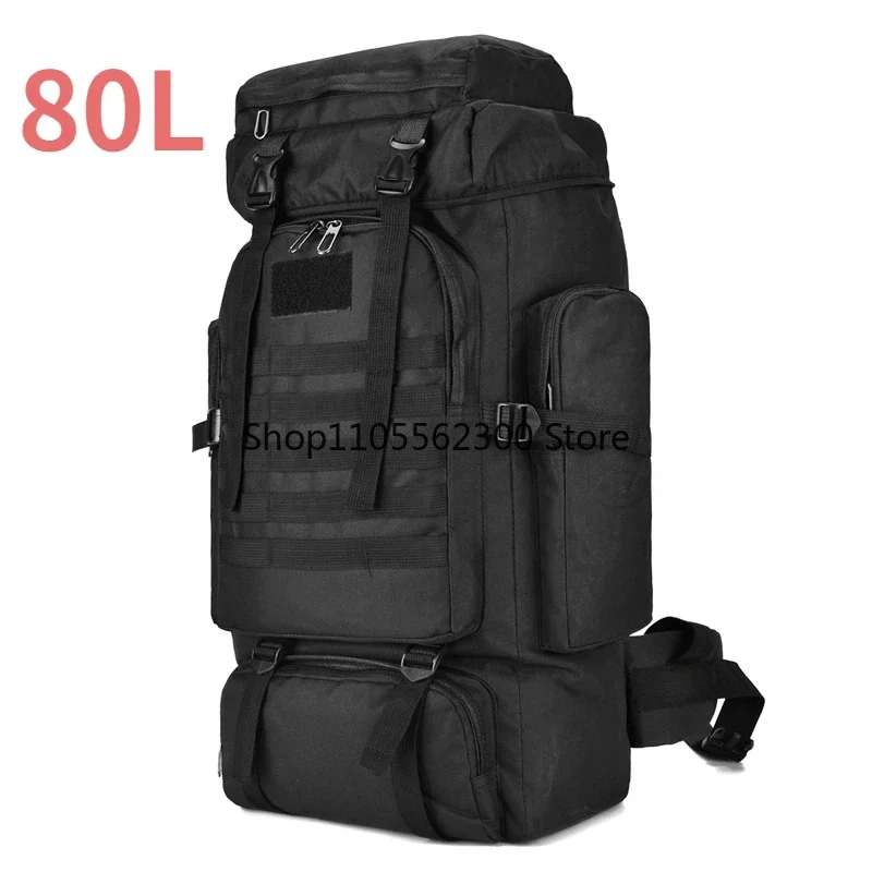 80L/100L 등산 가방 클라이밍 가방 전술 배낭 대형 배낭 아웃도어 하이킹 캠핑 여행 가방