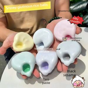 모양을 잡을 수 있는 진공 스퀴시 모래 공 포도 모양 스트레스 볼 소음나는 공 데스크탑 스퀴징 진정 장난감 생일 선물