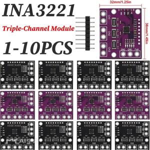 INA3221 트리플 채널 션트 전류 전압 모니터 센서 INA219용 로우/하이 사이드 I2C 출력 전력 모니터링 제어 모듈