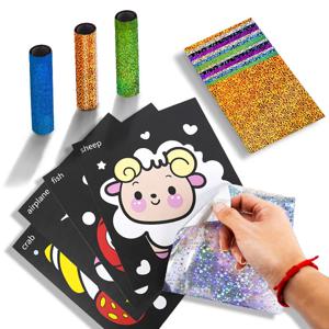 12Pcs DIY 만화 매직 전송 그림 공예 어린이 공예 창조적 인 그리기 교육 학습 미술 학교 용품