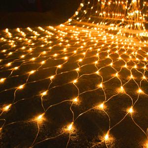 3mx2m 2mx2m 1.5X1.5m 크리스마스 가랜드 LED 스트링 크리스마스 네트 조명 요정 크리스마스 파티 정원 웨딩 장식 커튼 조명