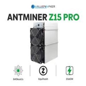 홍콩 달러 100% 배송비 포함, 새 제품 Bitmain Antminer Z15 Pro, 해시율 840KSol/s