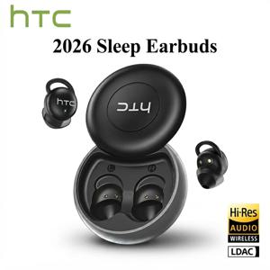HTC NE91 이어폰 수면용 노이즈 캔슬링 이어버드 헤드폰 듀얼 ANC 헤드셋 안전한 착용감 디자인 블루투스 HiFi 오디오 음악 감상용