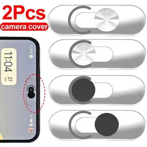 웹 카메라 커버 범용 전화 컴퓨터 카메라 커버 금속 슬라이더 렌즈 IPad 용 투명 스티커 삼성 IPad PC Macbook