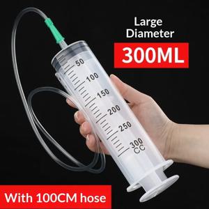 60ml~1000ml 용량의 내구성이 뛰어난 대용량 주사기형 오일 추출기로, 실험실에서 접착제 분사 및 다양한 액체 분사 작업에 적합합니다.
