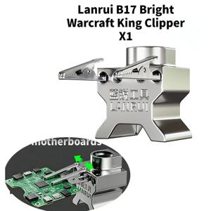 LANRUI B17 PCB 수리 고정구 조절식 메인보드 클램프 홀더 납땜 스탠드 (휴대폰, 노트북 회로 기판 유지보수용)