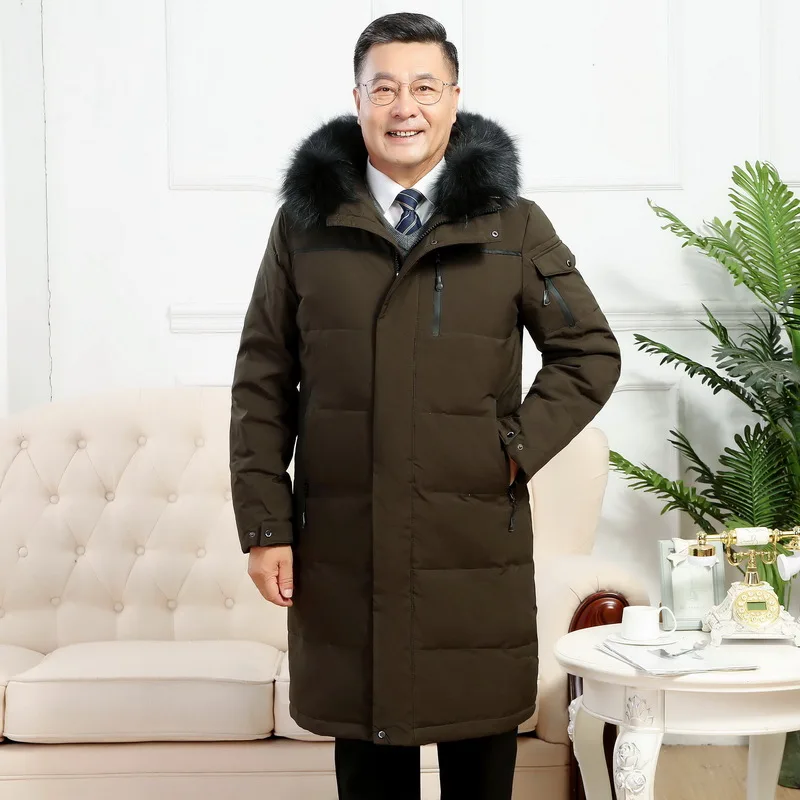 고급 브랜드 남성용 다운 코트 및 파카, 최고급 품질의 남성용 거위털 재킷, 두꺼운 겨울용 패딩 재킷, 오버코트, 패딩 HY7