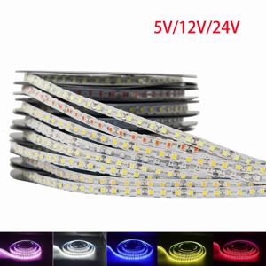 5V 12V 6mm S Led 스트립 빛 SMD2835 120Leds/m DIY 로그인 네온 유연한 실리콘 튜브 바 접이식 문자열 램프
