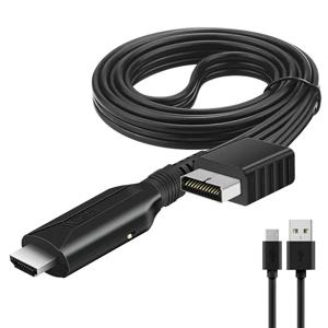 1080P PS2-HDMI 호환 오디오 비디오 변환기 어댑터 지원 HDTV PC 풀 HD 케이블 어댑터용 PS 1/2 디스플레이 모드 지원