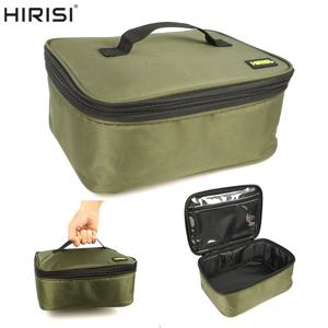 Hirisi 다목적 잉어 낚시 가방 - PVC 옥스포드 소재, 물고기 릴 및 미끼 보관함, 태클 액세서리 정리함