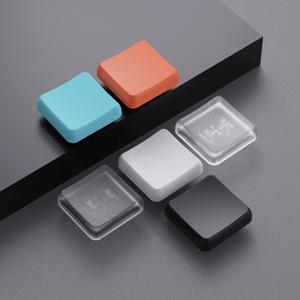 5/10/30/50pcs Kailh 1350 Choc 스위치 용 CFX 로우 프로파일 Choc PBT 키 캡 기계식 키보드 초박형 검정색 흰색 투명