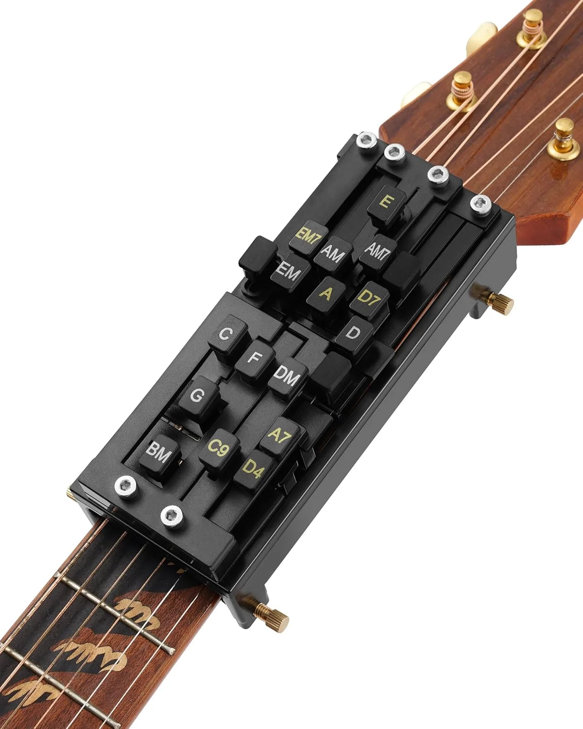 기타 코드 프레서, 초보자 및 관절염 플레이어를 위한 기타 코드 트레이너, 통증에서 연주까지 - 관절염 친화적인 코드