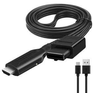 N64/SNES/GC to HDMI 어댑터 케이블 플러그 앤 플레이 닌텐도 64 게임큐브 SNES 비디오 컨버터 1080P HD 링크 케이블 모던 TV용