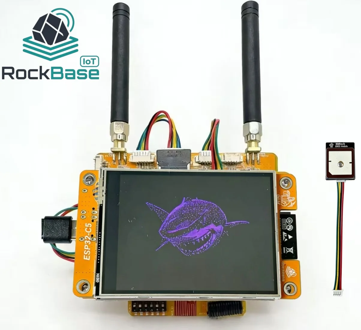 NM-CYD-C5 ESP32-C5 지원 기능이 있는 2.8인치 TFT LCD 터치스크린을 갖춘 새로운 저렴한 노란색 디스플레이 NM-RF-HAT
