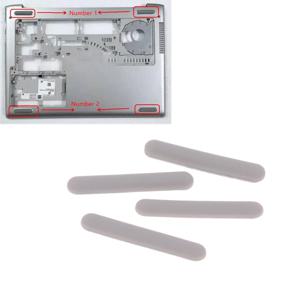 **HP Probook 430 435 436G5 440 445 G5 노트북 발바닥 쉘 패드 교체 부품용 2/4개 노트북 고무 발**