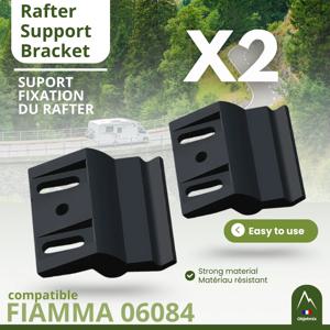 2pcs 레이프터 지지 브래킷 98655-542 RV 어닝용 FIAMMA F45/F70 06084/06085 98655-542 캠핑카 및 밴 액세서리