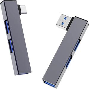 USB C 허브 3.0 타입 C 3.1 3포트 멀티 USB 스플리터 OTG 어댑터 (샤오미, 레노버, 맥북 프로 13, 15, 에어 프로 컴퓨터 액세서리용)