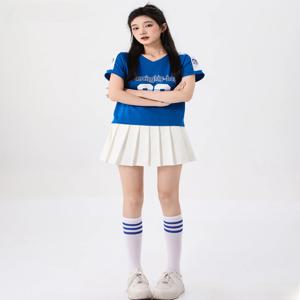 그룹 댄스 공연 의상 여성 팀 스타일 치어리딩 대회 유니폼 스포츠 행사 오프닝 쇼 의상