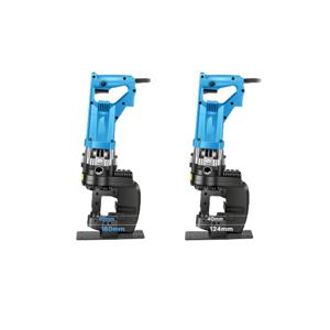1800W 220V 16T 풋 페달 전동 유압 펀칭기 앵글 아이언, 앵글 스틸, 채널 스틸, 스테인리스 스틸 펀칭