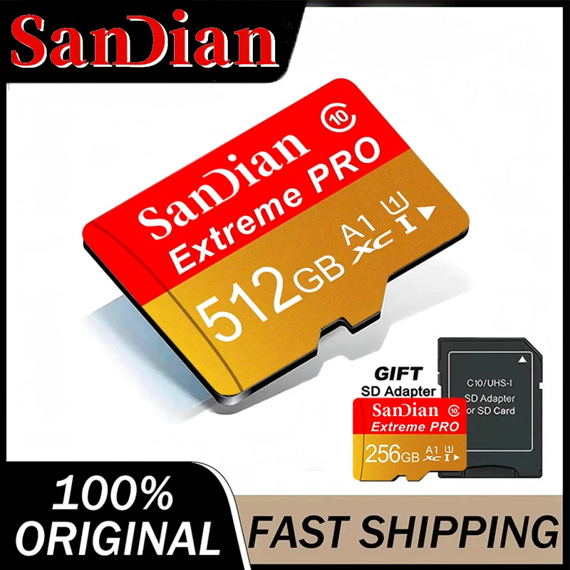 고속 마이크로 TF SD 카드 512GB 256GB 128GB 32GB SD 카드 TF 카드 메모리 카드 방수 V60 전자책 리더/게임 콘솔용