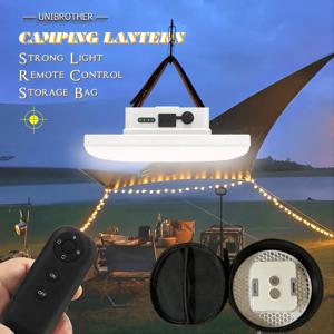 60W 13500mAh 충전식 LED 캠핑 랜턴 화이트 휴대용 고광량 조명 리모컨 포함 수납 케이스 포함 자석 부착 마그네틱 작업등 텐트용 램프 백색광 중성광 전구색 삼색 조명 무단 밝기 조절 USB C 충전 USB 출력 보조배터리 스마트폰 비상 충전 배터리 잔량 표시 걸이 후크 길이 조절 스트랩 금속 표면 부착 야간 낚시 캠핑 테이블 조명 차박 하이킹 피크닉 차량 수리 정전 대비 비상등