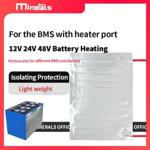 배터리 가열 패드 4S 8S 16S 배터리 히터 24V 48V 12V BMS 히터 절연 보호 280x170mm 280x200mm 200x210mm 200x170mm