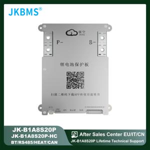 JKBMS JIKONG 스마트 BMS 4S 5S 6S 7S 8S 12V 24V 배터리, 1A 활성 밸런스 열 기능 판매 중