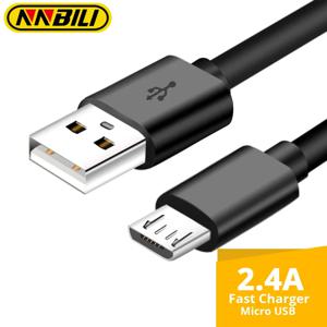 NNBILI 2A 마이크로 USB 케이블 Xiaomi 삼성 Andriod USB 충전 케이블 코드용 고속 충전 전화 마이크로 USB 케이블
