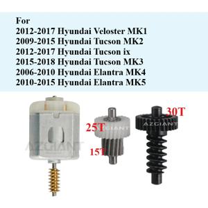 현대 벨로스터, 투싼 IX, 엘란트라 차량용 사이드 미러, 외부 후방 시야, 접이식 미러, 모터, 기어, 내부 수리 키트, DIY