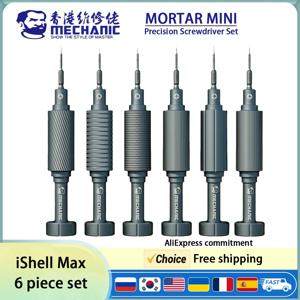 MECHANIC 6 in 1 iShell 정밀 드라이버 세트 (아이폰17, 삼성, 화웨이, OPPO, VIVO 등 휴대폰 수리 도구)