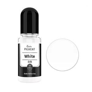 24색 10ml/병 에폭시 수지 색소 아트 잉크 알코올 액체 착색제 염료 잉크 확산 에폭시 수지 DIY 보석 제작용