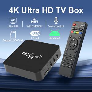 2026 5G HDR 4K 스마트 TV 박스 HD 안드로이드 9.0 TV 스틱 MXQ PRO H313S TV 박스 와이파이 스마트 TV 음성 리모컨 셋톱 박스 코완킷