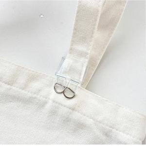 2pcs 고품질 PVC 가방 스트랩 확장 버클 투명 배낭 버클 스냅 걸쇠 클립 수하물 액세서리