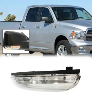 Dodge Ram 1500 2009-2018&Dodge Ram 2500 2010-2018 왼쪽 오른쪽 백미러 Led 방향 지시등 사이드 마커 퍼들 램프