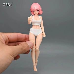 신축성 있는 비키니 베이스 레이어 세트 1/12 BJD 달팽이 껍질 액션 피규어/메카 소녀 12-14cm 인형 의류 인형 옷
