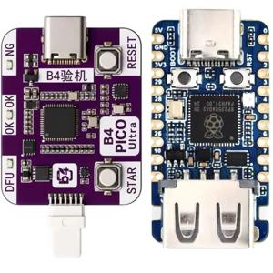 새로운 라즈베리 파이 피코 2 RP2350 USB A 개발 보드, 온보드 타입-A/C 확장 포트 탑재, 웨이브쉐어 RP2350A PIC0