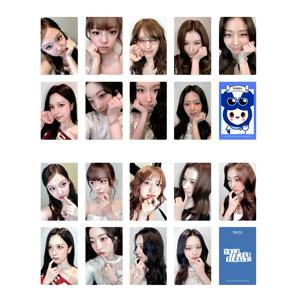 로모 포토카드 세트 수집용 엽서 미니 사진 카드 휴대용 수집 카드 팬 스크랩북 선물