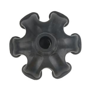 노인 및 재활 환자를 위한 19mm 조절식 미끄럼 방지 지팡이 팁, 고무 재질