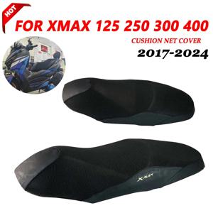 야마하 XMAX 300 XMAX300 XMAX250 XMAX125 X-MAX 250 125 400 오토바이 시트 쿠션 커버, 자외선 차단 메쉬 패드 보호 가드