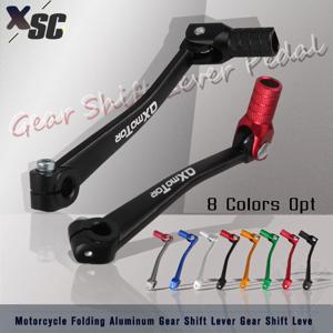 오토바이 CNC 알루미늄 접이식 기어 시프트 레버 Kayo Apollo Bosuer 110 125 140 150 160 250cc 먼지 자전거 구덩이 자전거 기어 레버