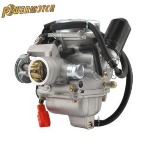 오토바이 PD24J 기화기 초크 24mm 혼다 GY6 125cc 150cc 스쿠터 ATV 4 스트로크 액세서리 Motocross