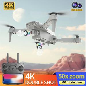 4K HD 카메라, WiFi FPV, 접이식 쿼드콥터를 갖춘 E88 미니 RC 드론, 장난감 또는 선물로 어린이에게 이상적