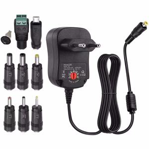 3V 4.5V 5V 6V 7.5V 9V 12V 2A/2.5A AC/DC 어댑터 미국/EU 조절 가능 전원 어댑터 USB 범용 충전기 스위치 전원 공급 장치