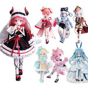 정품 사쿠라 파크 스타트 어게인 시리즈 1/12 Bjd 블라인드 박스 가동식 관절 인형 액션 피규어 애니메이션 피규어 모델 미스터리 선물