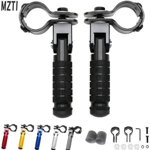 30-35mm 클램프 CNC 알루미늄 오토바이 부품 범용 페달 접이식 발판 Footpeg 오토바이, 오토바이, 스쿠터, 자전거