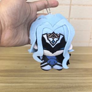 재고 있음 12cm 멋진 원신 임팩트 닥터 피규어 ‌   잔딕 일 도토레 만화 플러시 장난감 코스프레 귀여운 애니메이션 게임 키체인 플러시 인형